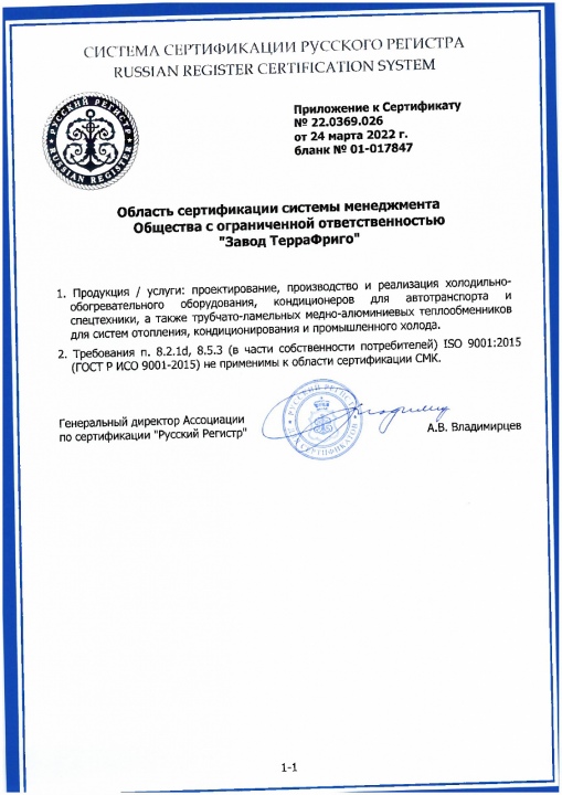 Приложение ИСО 9001:2015