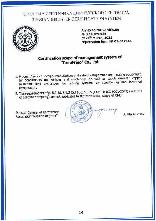 Приложение ISO 9001:2015